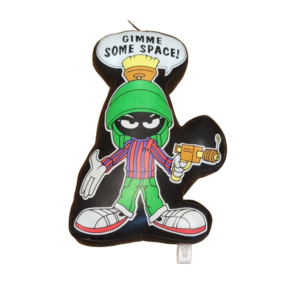 Looney Tunes Marvin the Martian Suction Cup Plush 1993 GIMME SOME SPACE!